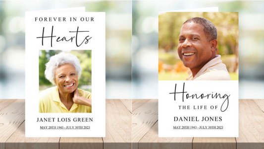 Compassionate Guidance: Choose the Best Simple Funeral Program Templates