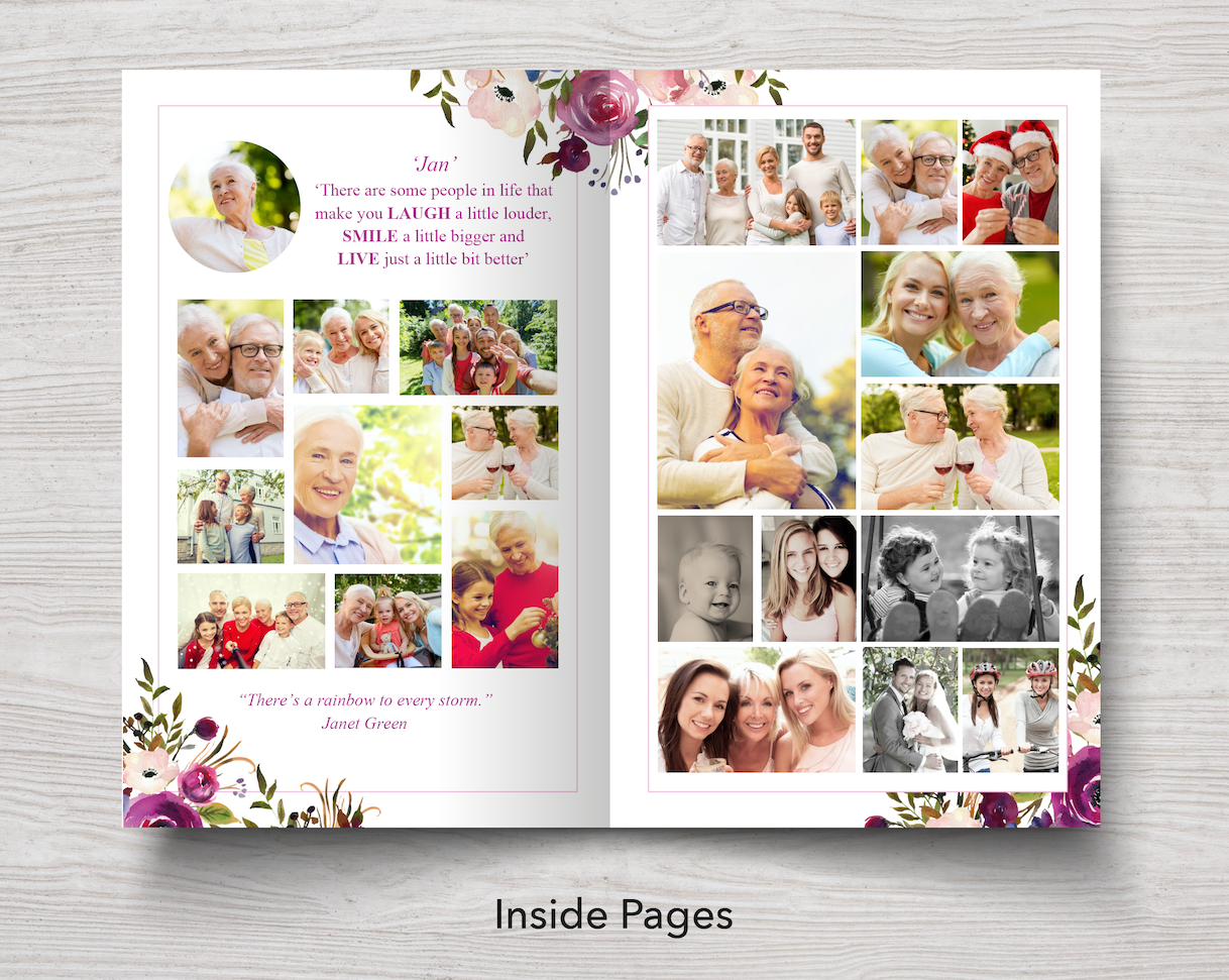 Top Ten 8-Page Funeral Program Templates (Commercial Licenses)