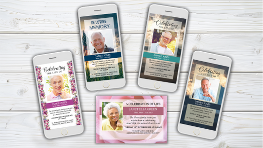 5 Beautiful Funeral Invitation Templates