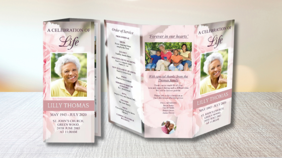Trifold Funeral Program: Folding, Printing, and Layout Guide for 2026 ...