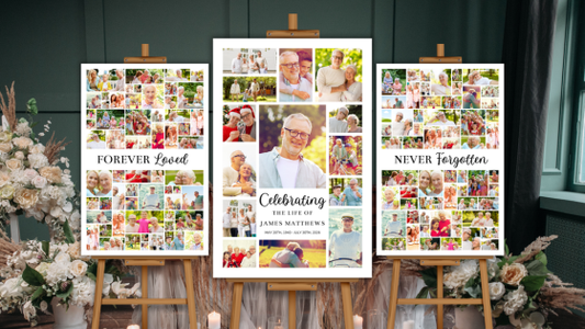 How to Make a Funeral Poster in Canva: Step-by-Step
