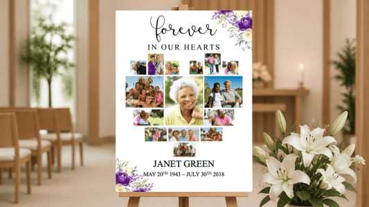 How to Make a Funeral Welcome Sign in PowerPoint