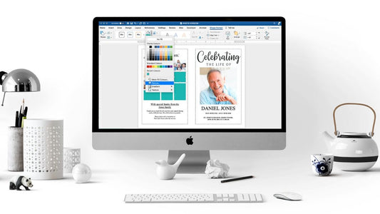 How to Make a Funeral Template in Word