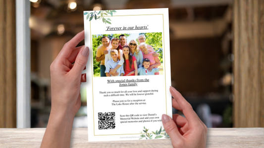 QR Codes for Funeral Programs: Where and How to Add Them