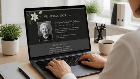 The Benefits of Creating an Online Funeral Notice and Tribute Page