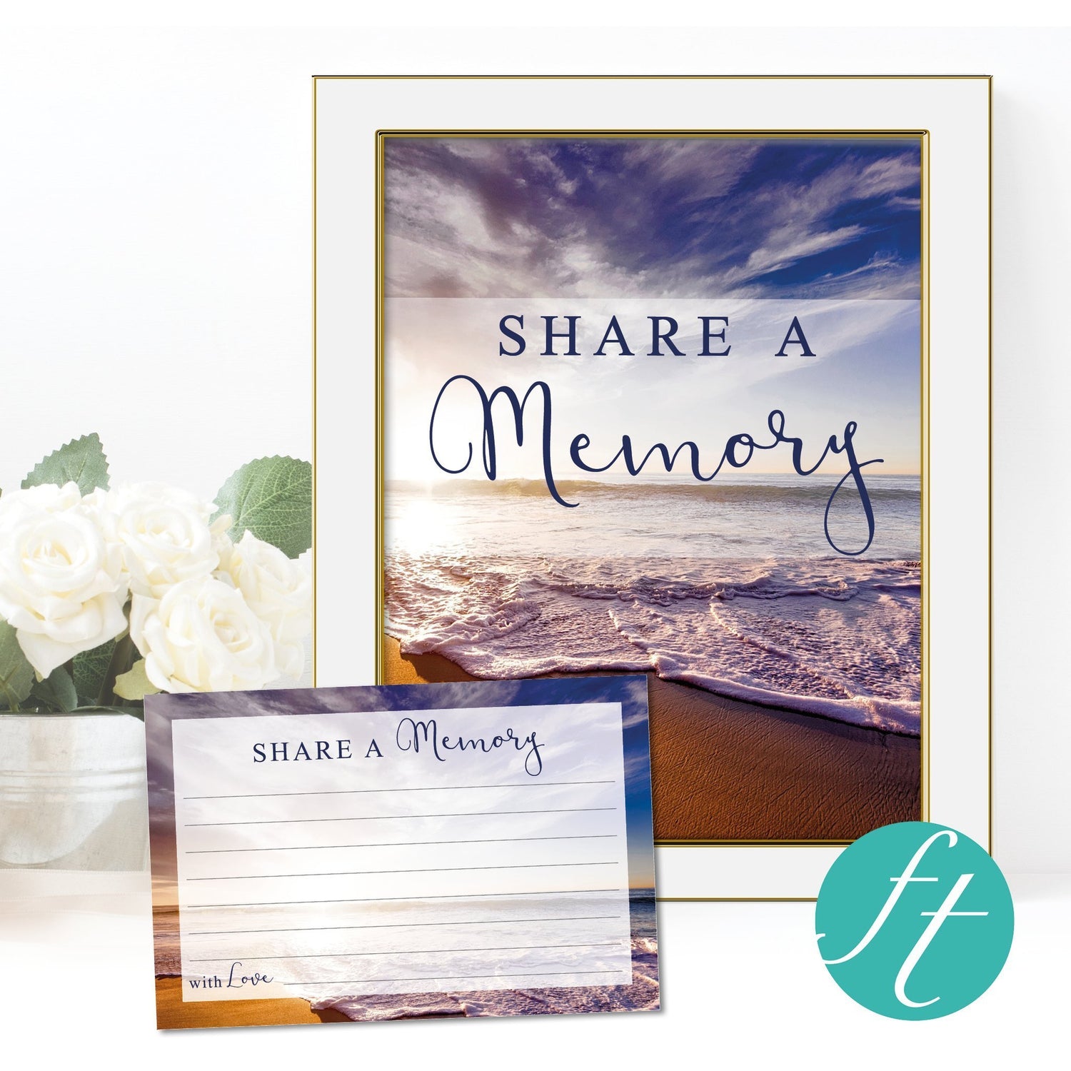 Share a Memory Cards for Funeral