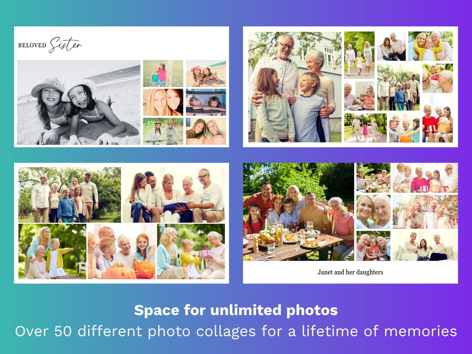 Modern Canva Funeral Slideshow Template