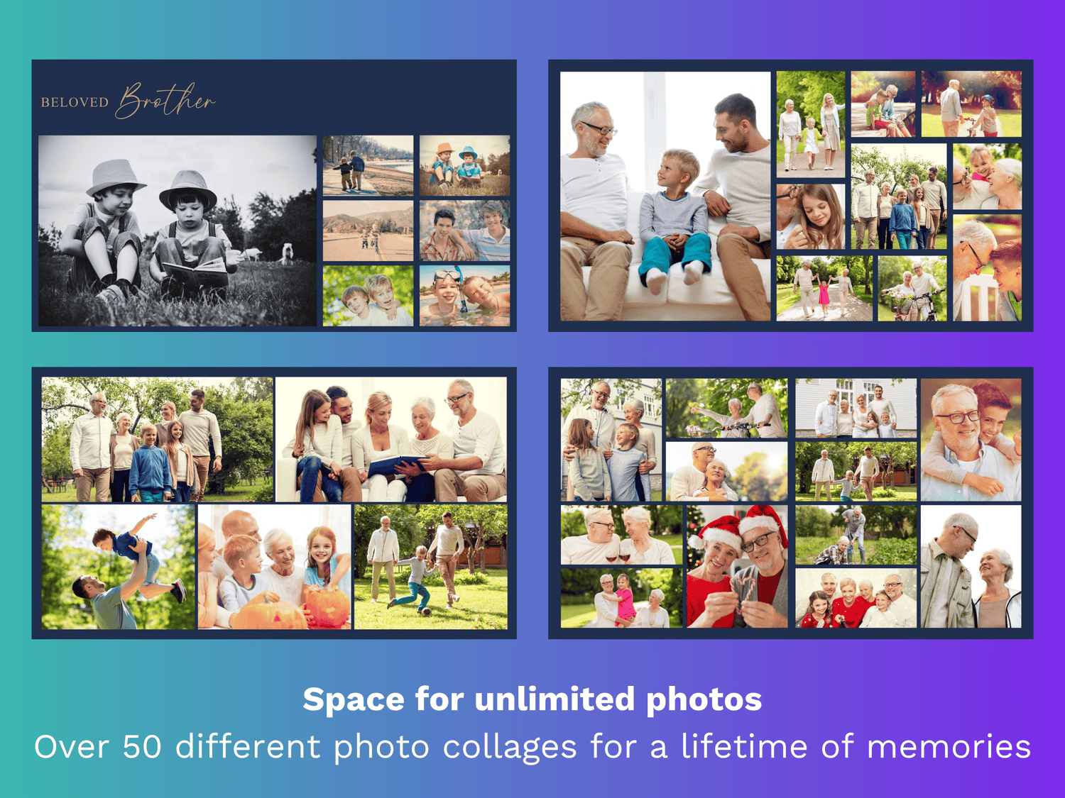 Navy Cross Canva Funeral Slideshow Template