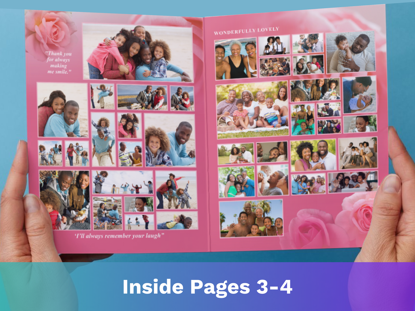 Top Three CANVA 8-Page 11x17" Funeral Program Templates (Commercial Licenses)