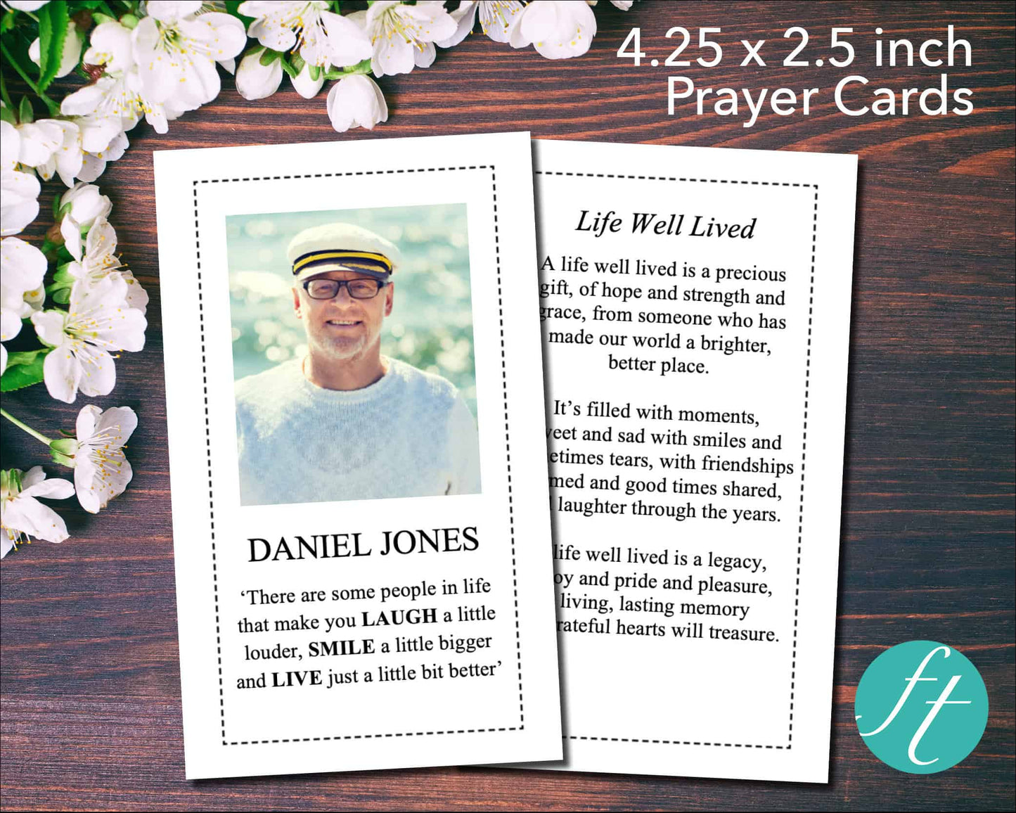 4 Page Classic Funeral Program Bundle (Commercial Licenses)