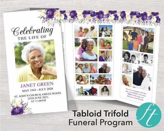 11x17 Funeral Program Templates tagged quot Trifold (11x17 inch 11x17 Funeral Program Templates tagged quot Trifold (11x17 inch