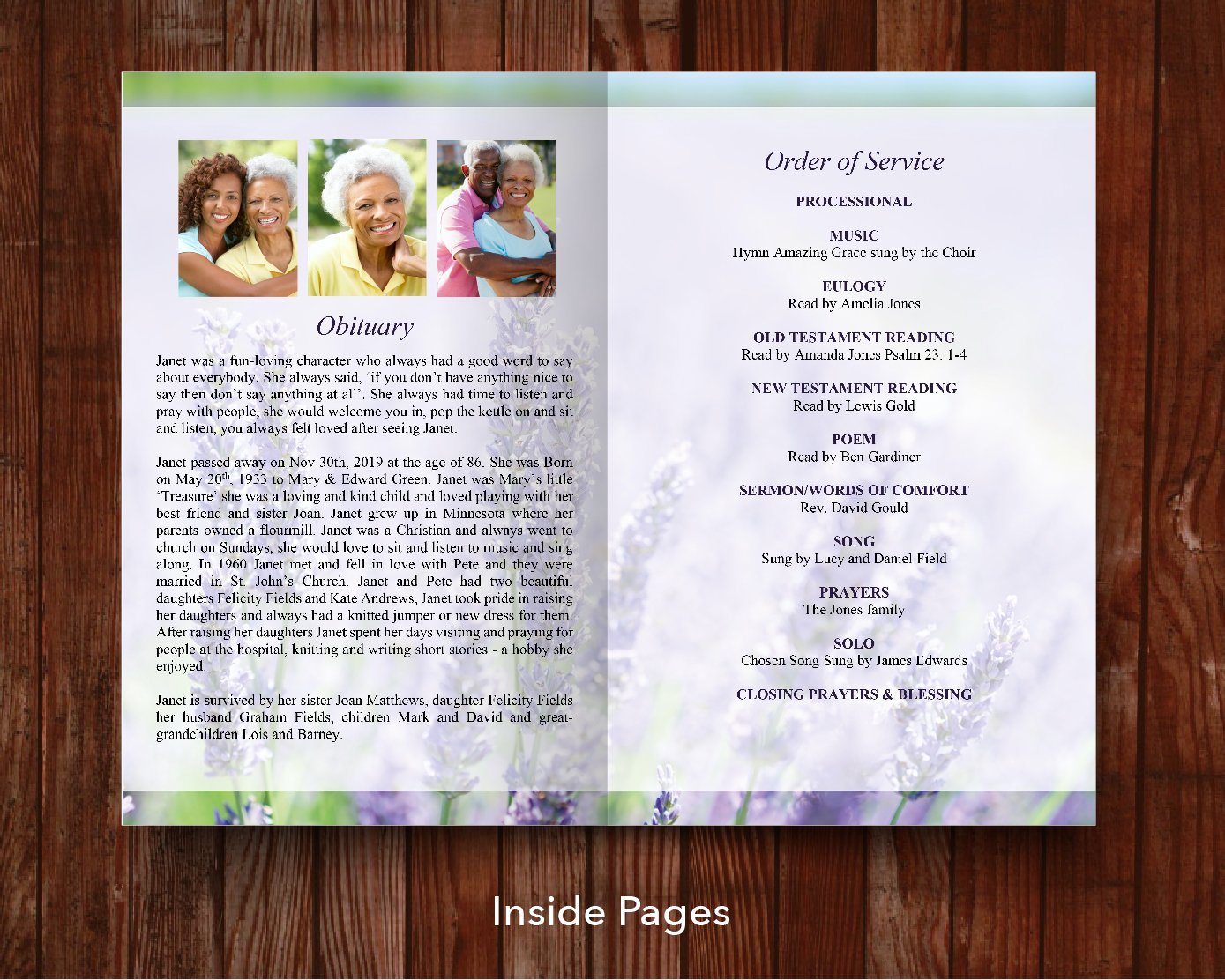 8-page-lavender-funeral-program-template-funeral-templates for Free Printable Funeral Order Of Service Template 8 Page Lavender Funeral Program Template – Funeral Templates for Free Printable Funeral Order Of Service Template