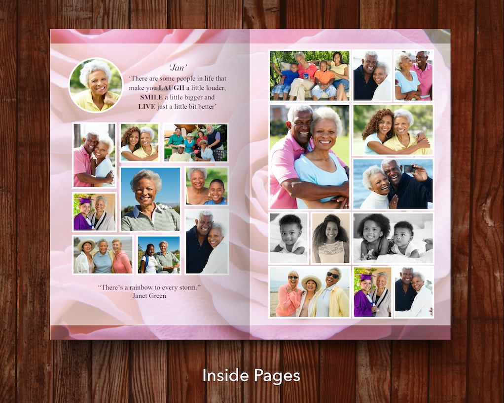 Top Ten 8-Page Funeral Program Templates (Commercial Licenses)