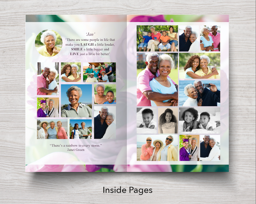 Top Ten 8-Page Funeral Program Templates (Commercial Licenses)